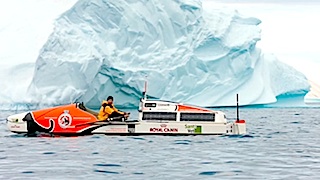 L'Arctique à la force des bras