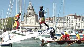 Joutes dans le vieux port de La Rochelle